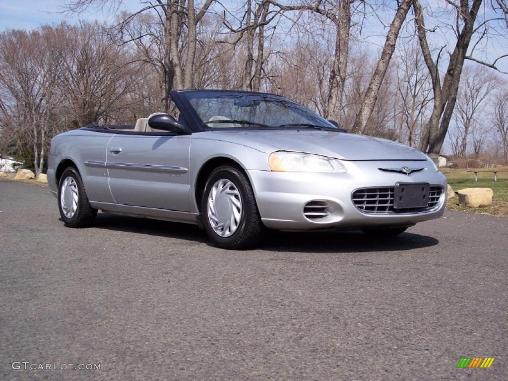 Bright Silver Metallic 2001 Chrysler Sebring LX Convertible Exterior Photo #46914068
