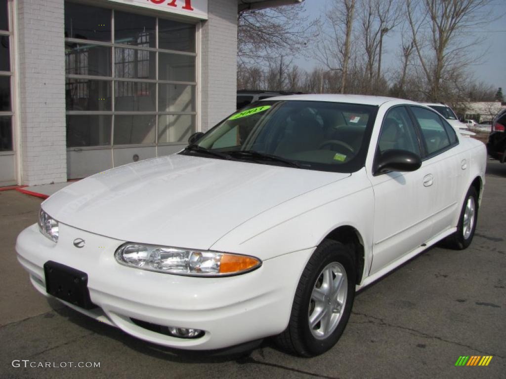 2003 Arctic White Oldsmobile Alero GL Sedan 46870239 Photo 6