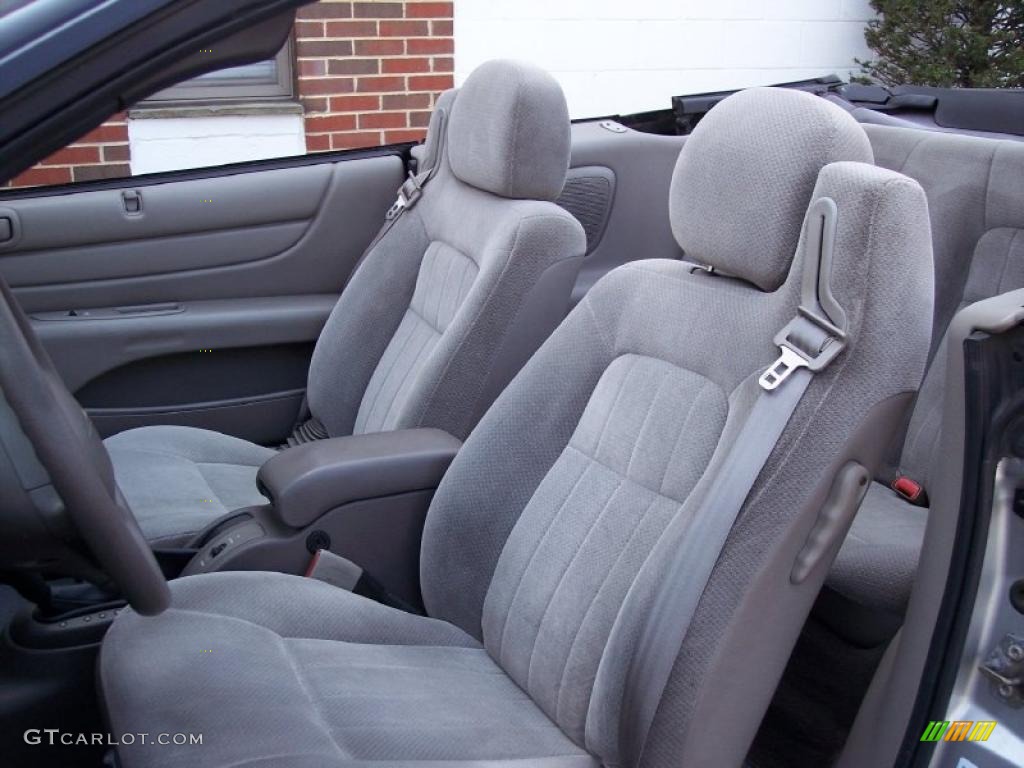 Sandstone Interior 2001 Chrysler Sebring LX Convertible Photo #46914371