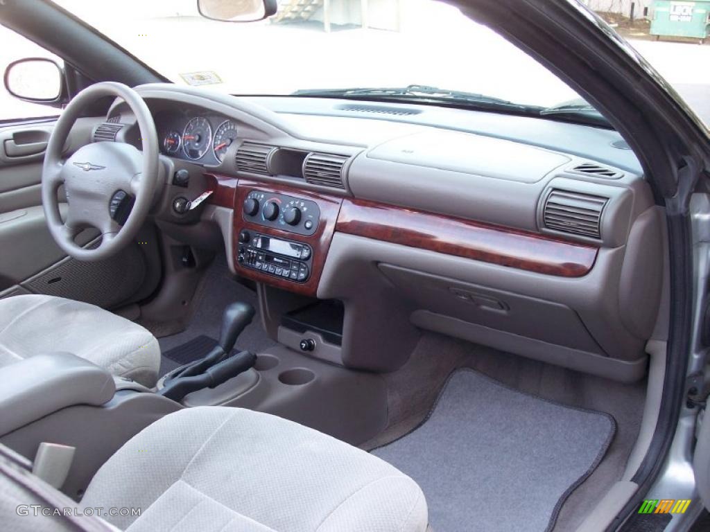 2001 Chrysler Sebring LX Convertible Sandstone Dashboard Photo #46914458