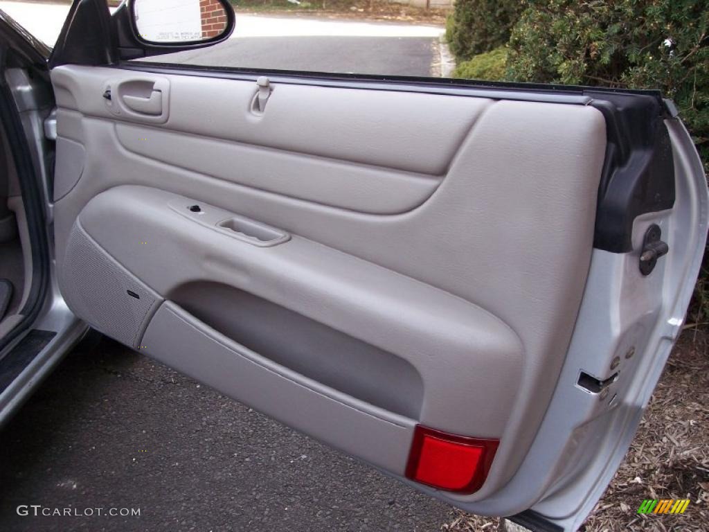 2001 Chrysler Sebring LX Convertible Sandstone Door Panel Photo #46914497