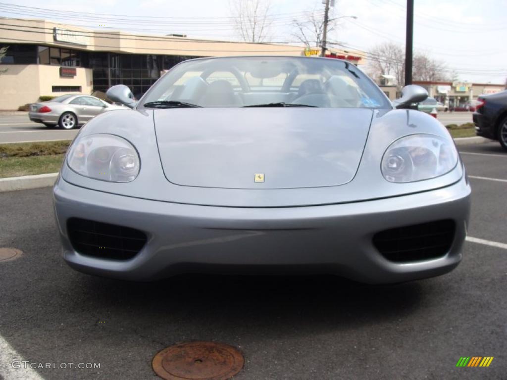 Titanium Metallic 2001 Ferrari 360 Spider F1 Exterior Photo #46914524