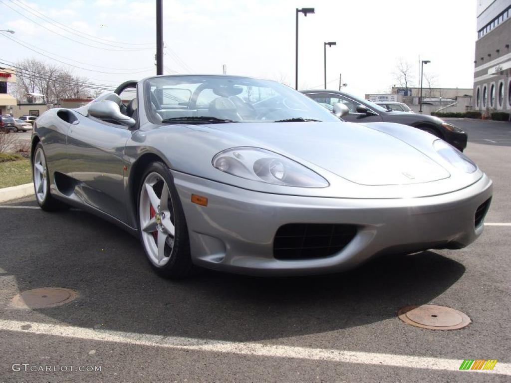 Titanium Metallic 2001 Ferrari 360 Spider F1 Exterior Photo #46914536