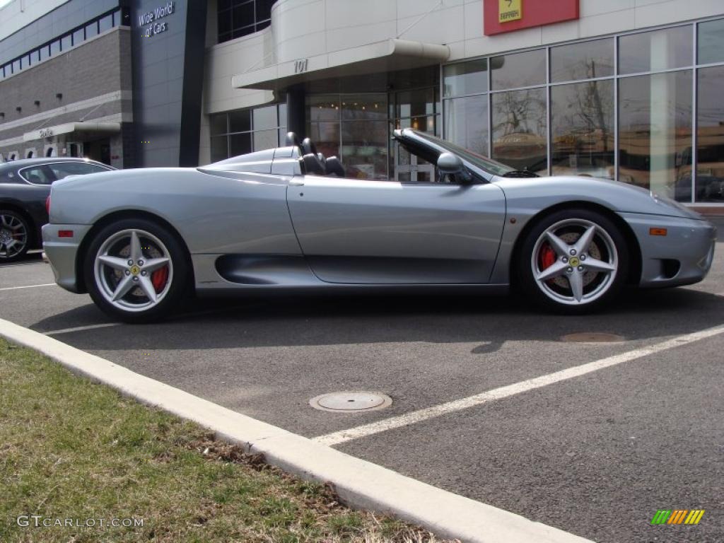 Titanium Metallic 2001 Ferrari 360 Spider F1 Exterior Photo #46914548