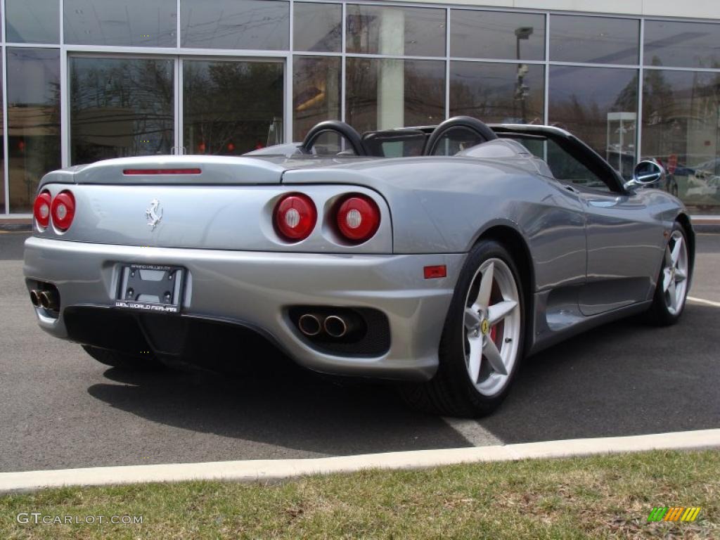 Titanium Metallic 2001 Ferrari 360 Spider F1 Exterior Photo #46914554