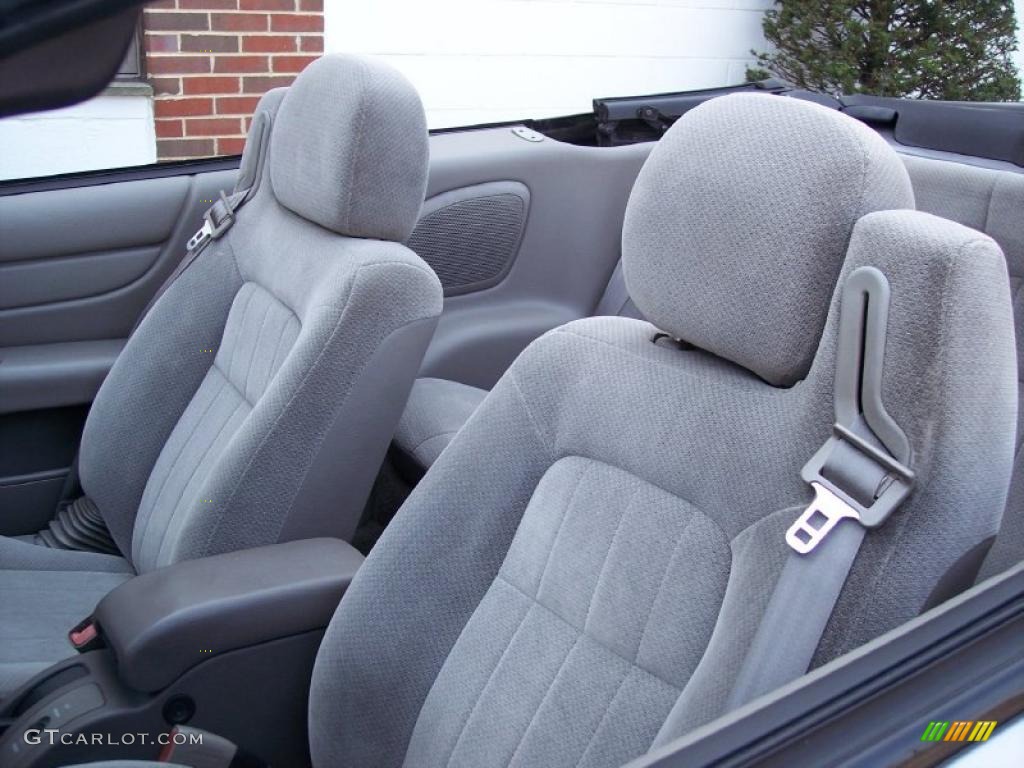 Sandstone Interior 2001 Chrysler Sebring LX Convertible Photo #46914563