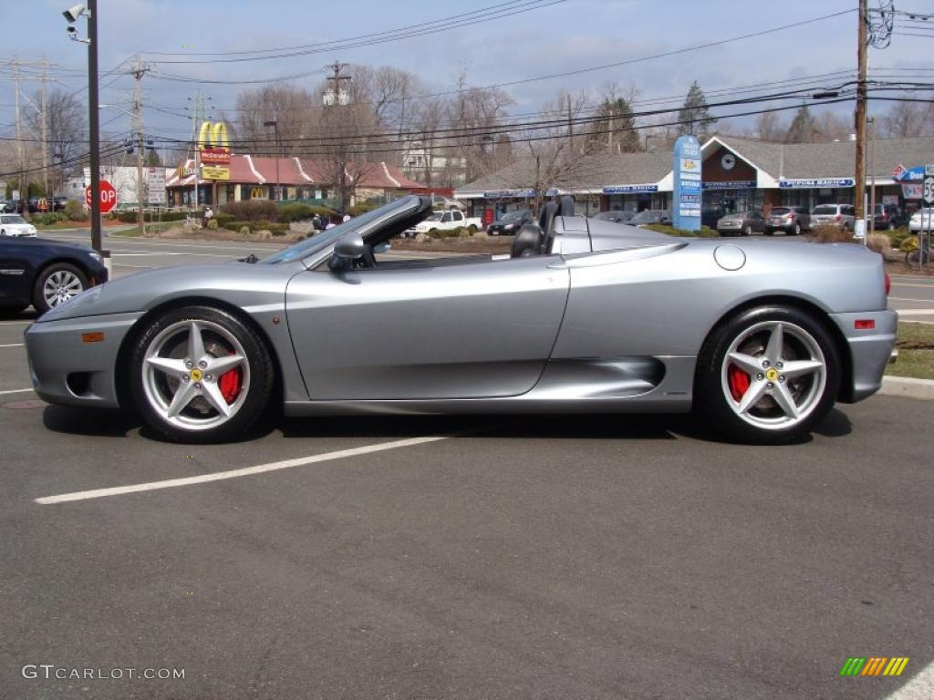 Titanium Metallic 2001 Ferrari 360 Spider F1 Exterior Photo #46914590
