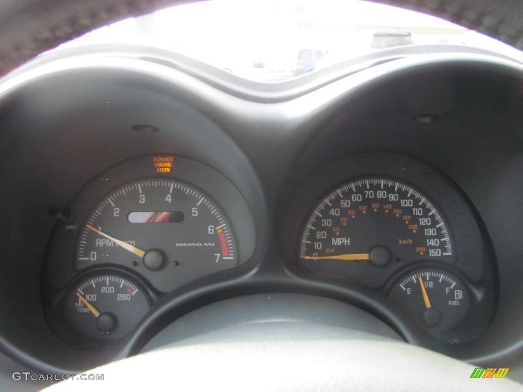 2000 Pontiac Grand Am GT Sedan Gauges Photo #46914830