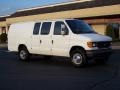 Oxford White - E Series Van E350 Commercial Utility Photo No. 8