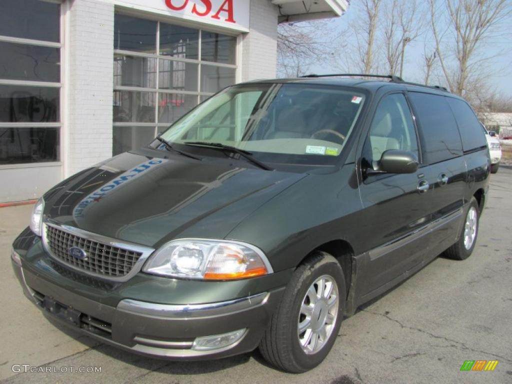 Estate Green Metallic 2003 Ford Windstar Limited Exterior Photo #46915361