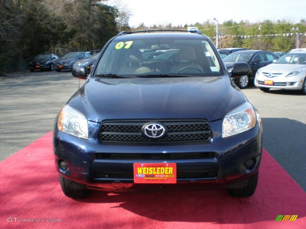 2007 RAV4 I4 - Nautical Blue Metallic / Ash Gray photo #4