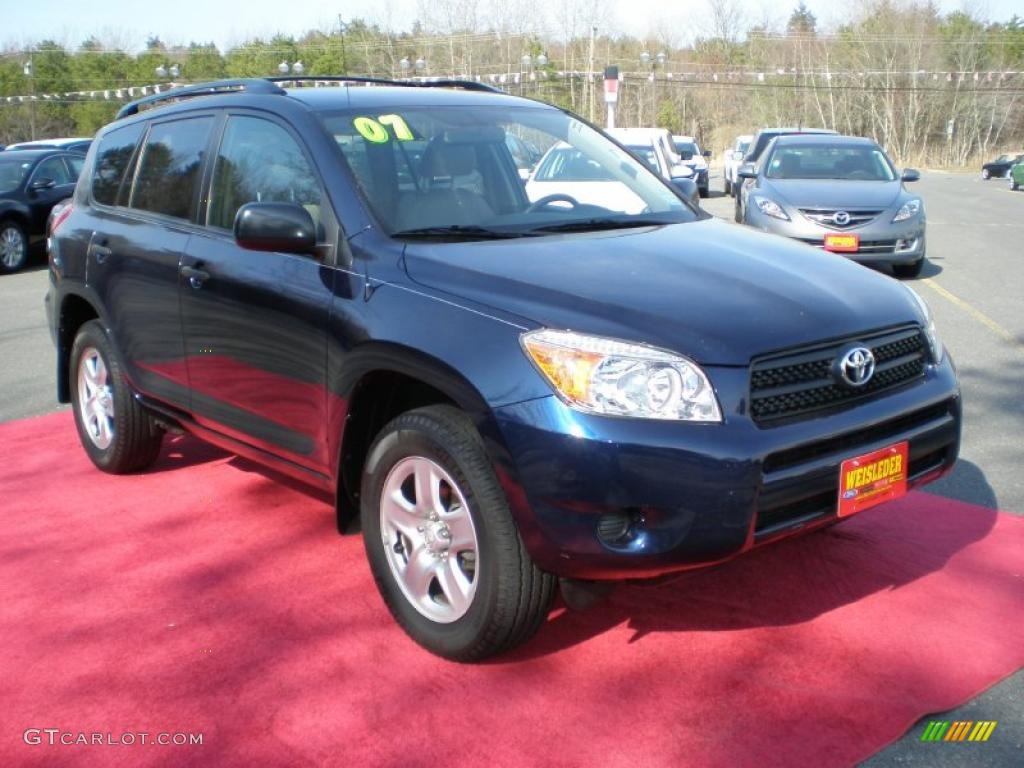2007 RAV4 I4 - Nautical Blue Metallic / Ash Gray photo #5