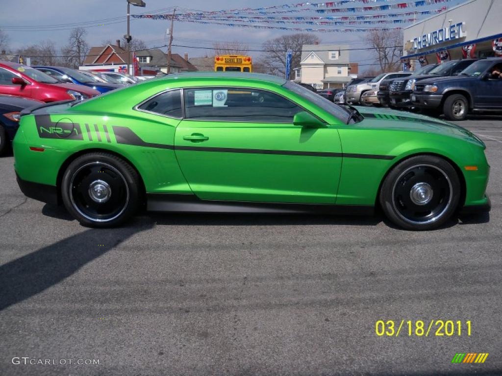 Synergy Green Metallic 2011 Chevrolet Camaro NR-1 SS/RS Coupe Exterior Photo #46915616
