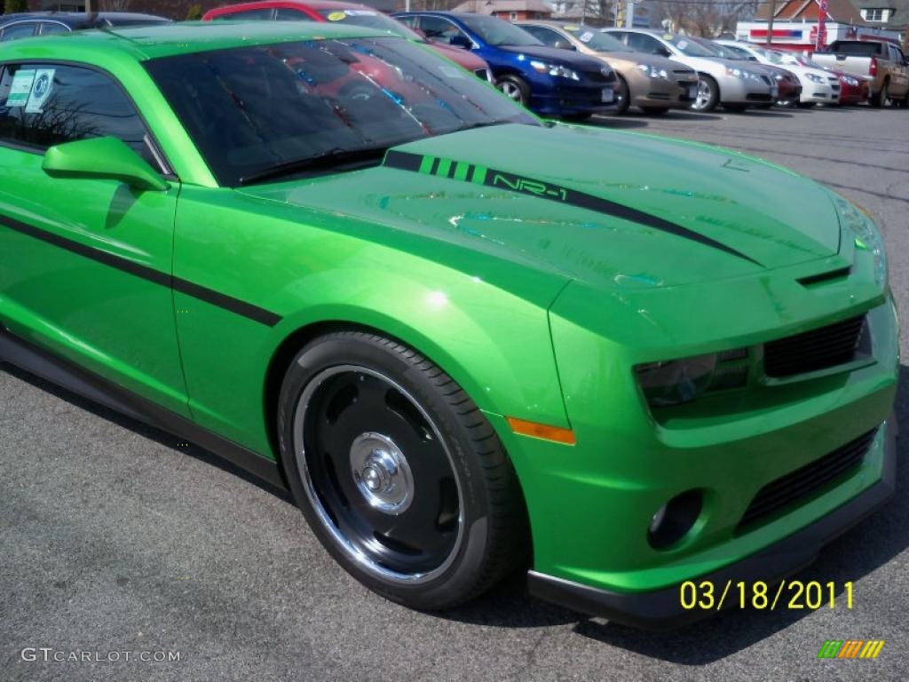 Synergy Green Metallic 2011 Chevrolet Camaro NR-1 SS/RS Coupe Exterior Photo #46915667