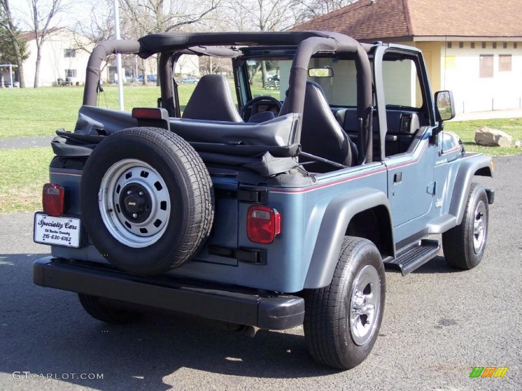 Gunmetal Pearlcoat 1999 Jeep Wrangler SE 4x4 Exterior Photo #46915676