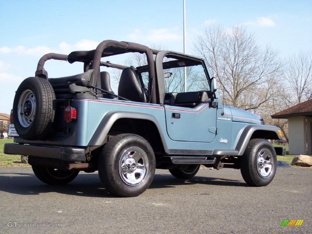 Gunmetal Pearlcoat 1999 Jeep Wrangler SE 4x4 Exterior Photo #46915742
