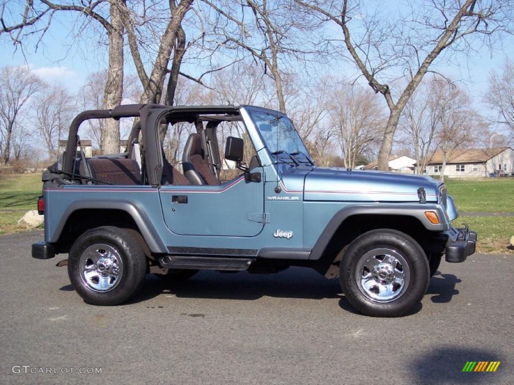 Gunmetal Pearlcoat 1999 Jeep Wrangler SE 4x4 Exterior Photo #46915757