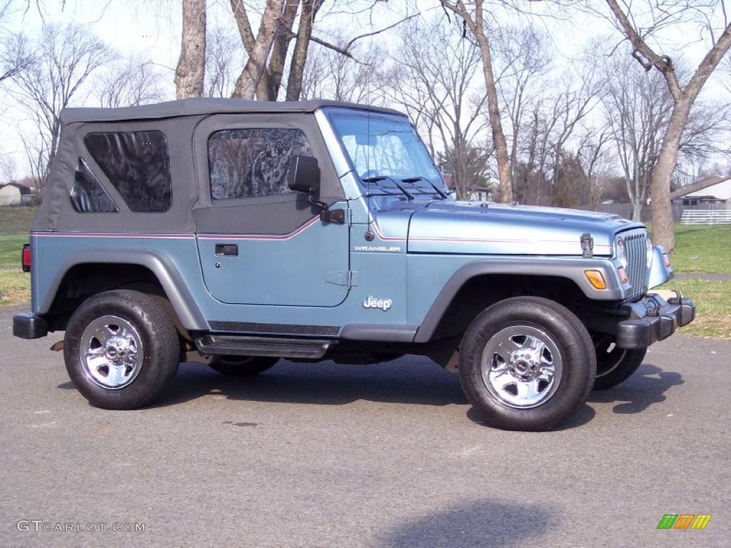 Gunmetal Pearlcoat 1999 Jeep Wrangler SE 4x4 Exterior Photo #46915772