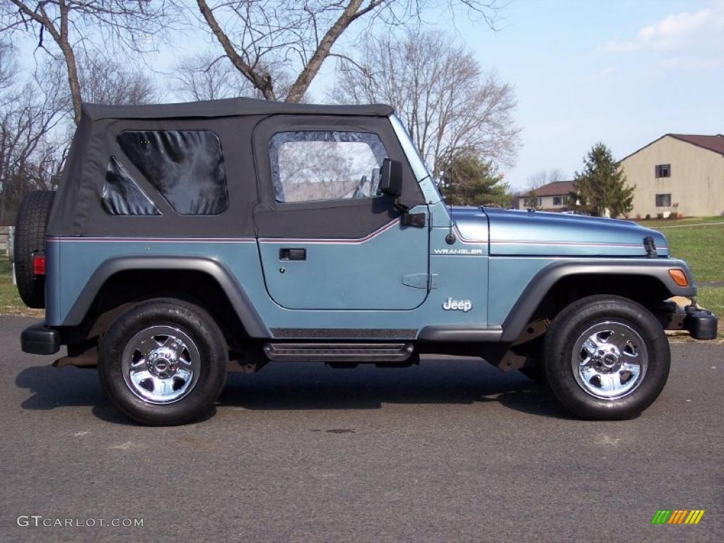 Gunmetal Pearlcoat 1999 Jeep Wrangler SE 4x4 Exterior Photo #46915784