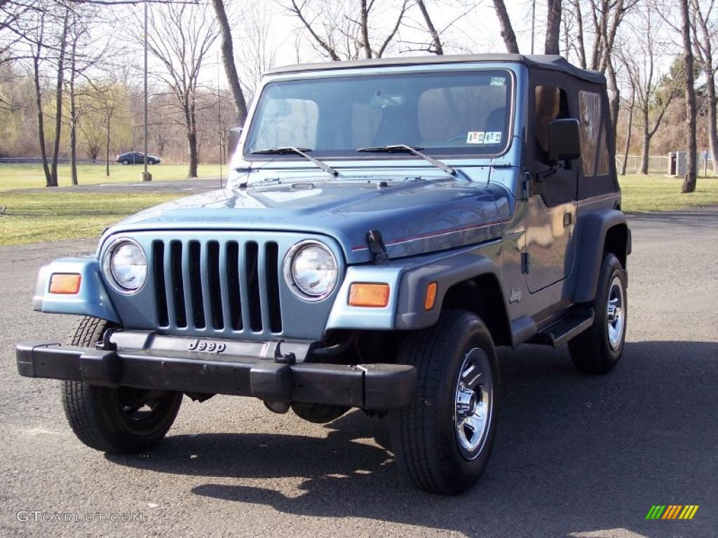 Gunmetal Pearlcoat 1999 Jeep Wrangler SE 4x4 Exterior Photo #46915829