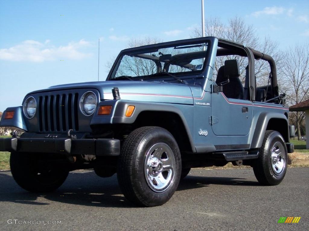 Gunmetal Pearlcoat 1999 Jeep Wrangler SE 4x4 Exterior Photo #46915880
