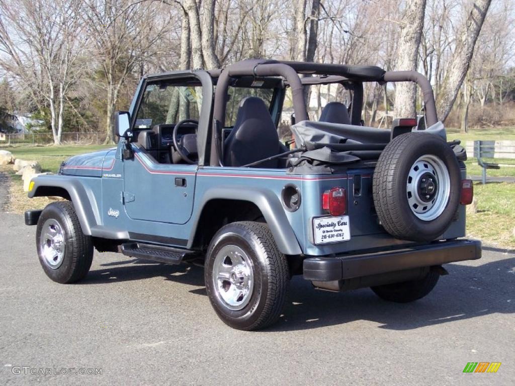 Gunmetal Pearlcoat 1999 Jeep Wrangler SE 4x4 Exterior Photo #46915928
