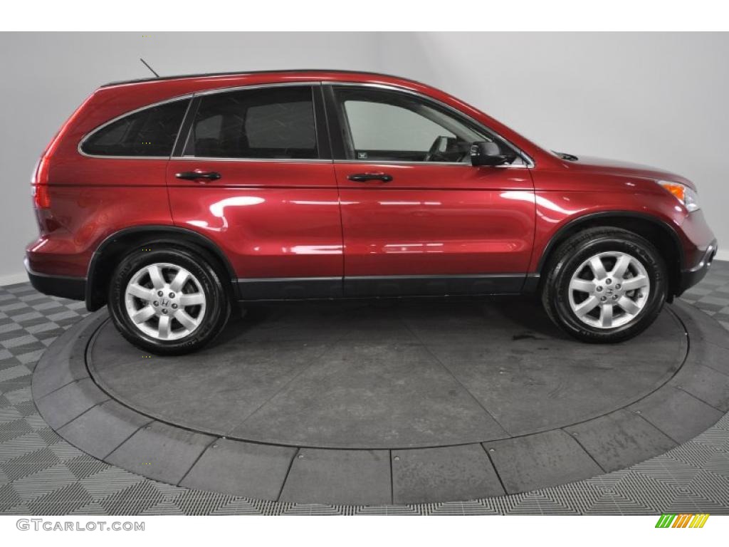 2008 CR-V EX 4WD - Tango Red Pearl / Gray photo #6