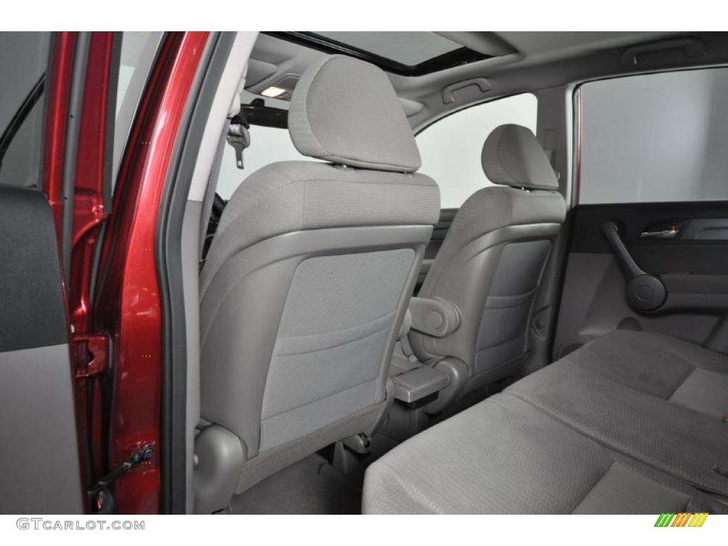 2008 CR-V EX 4WD - Tango Red Pearl / Gray photo #17