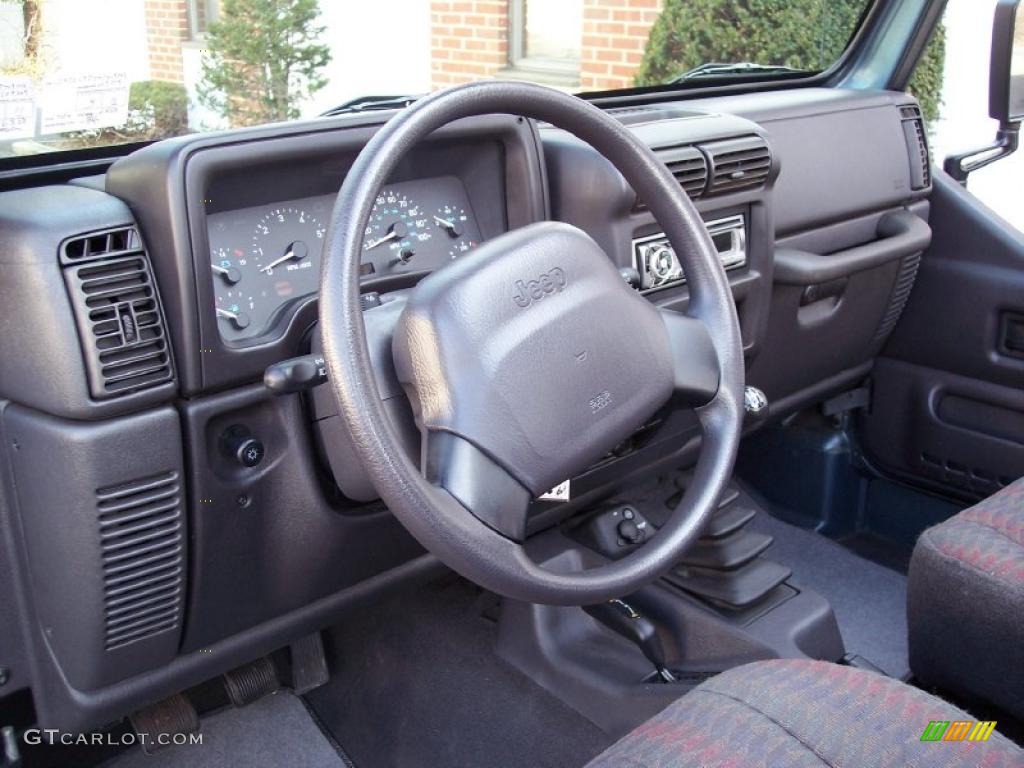 Agate Interior 1999 Jeep Wrangler Se 4x4 Photo 46916135