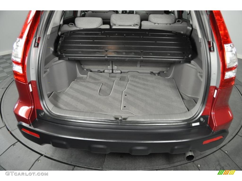 2008 CR-V EX 4WD - Tango Red Pearl / Gray photo #21