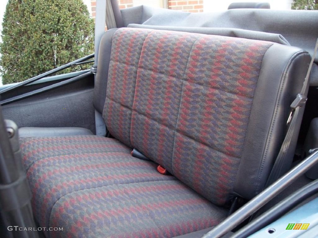 Agate Interior 1999 Jeep Wrangler SE 4x4 Photo #46916288