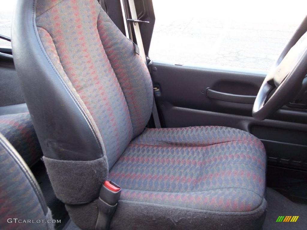Agate Interior 1999 Jeep Wrangler SE 4x4 Photo #46916372
