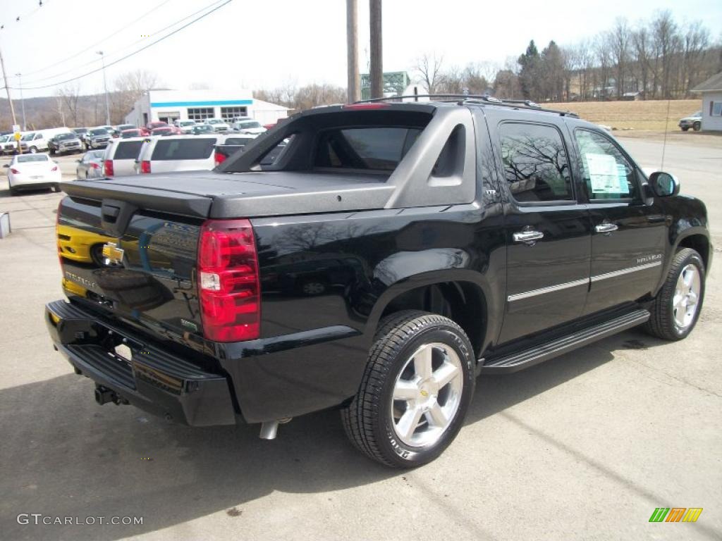 Black 2011 Chevrolet Avalanche LTZ 4x4 Exterior Photo #46916423