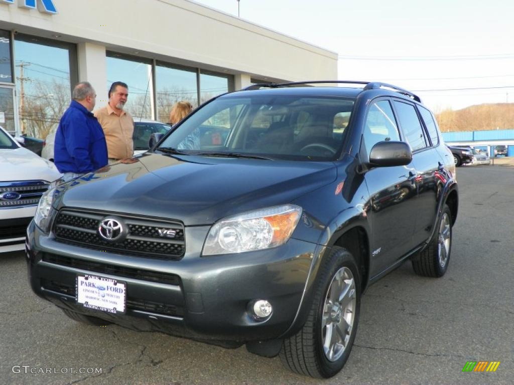 2008 RAV4 Sport V6 4WD - Flint Mica / Dark Charcoal photo #1