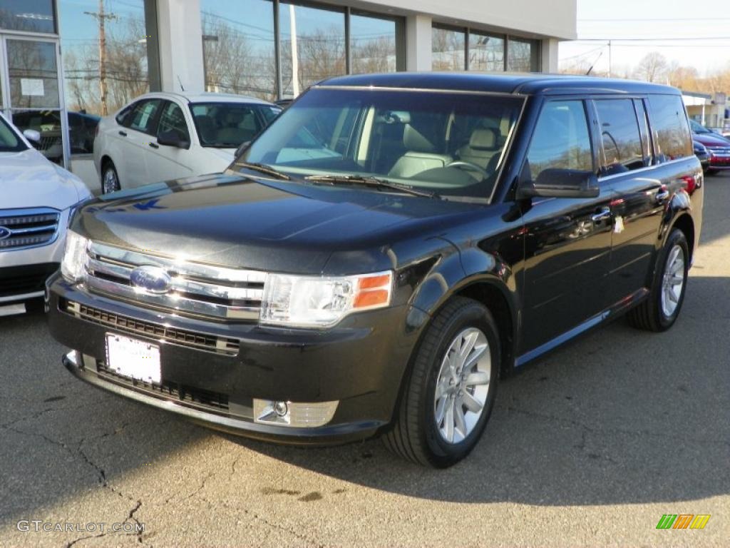 2010 Flex SEL AWD - Tuxedo Black / Charcoal Black photo #1