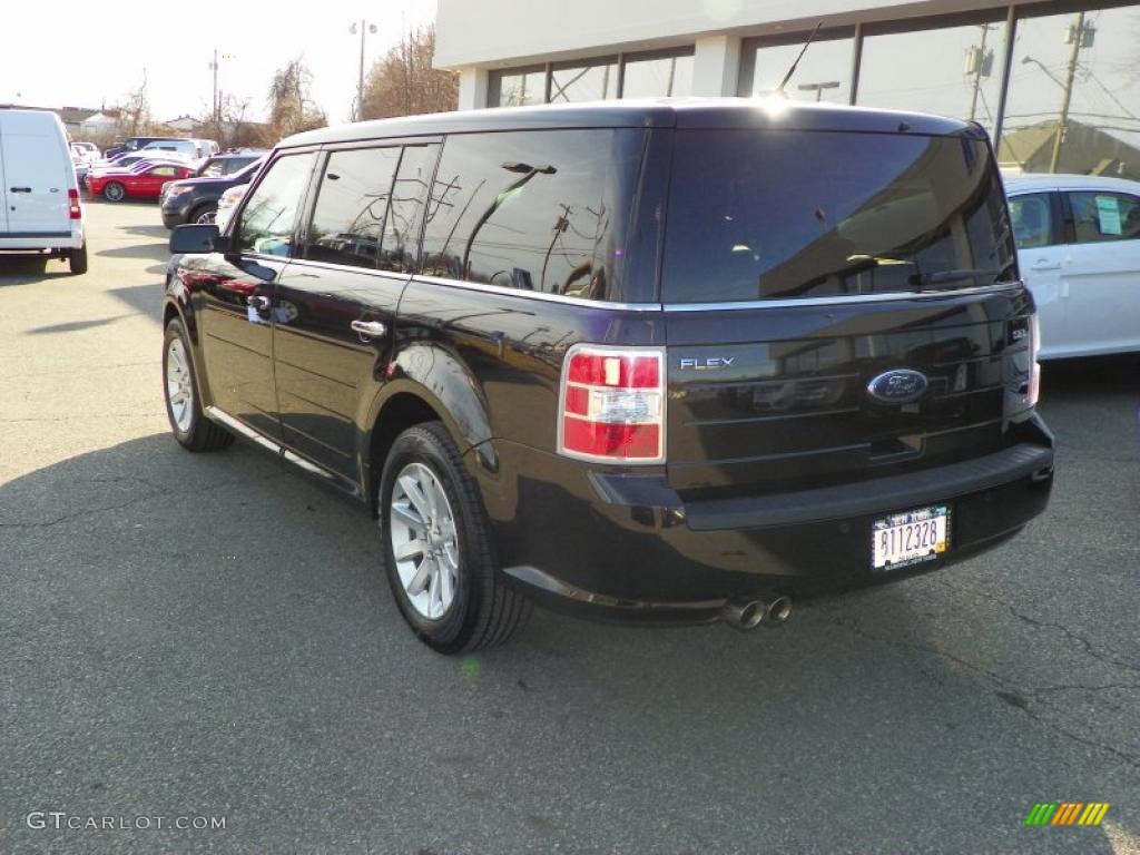 2010 Flex SEL AWD - Tuxedo Black / Charcoal Black photo #4