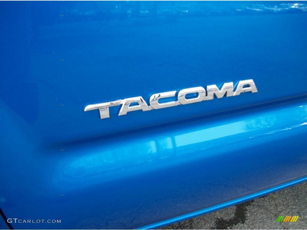 2010 Tacoma V6 SR5 TRD Sport Double Cab 4x4 - Speedway Blue / Graphite photo #5
