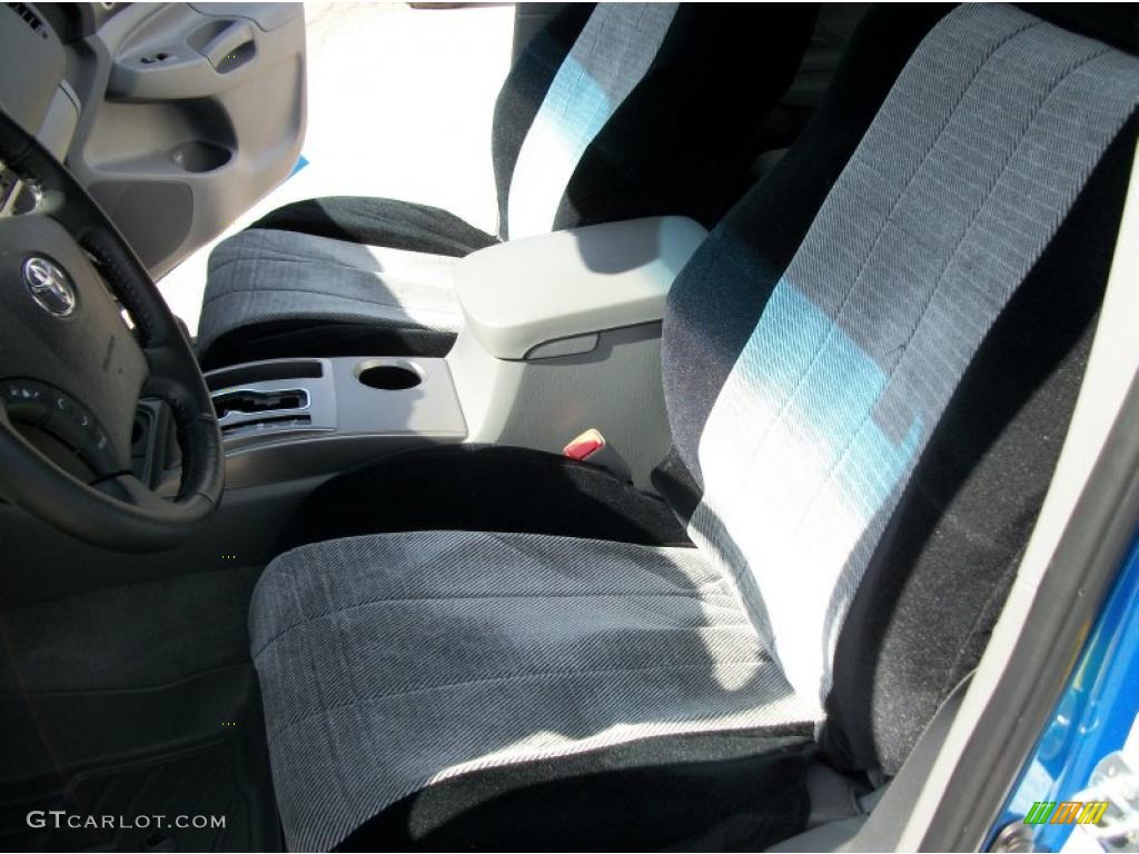 Graphite Interior 2010 Toyota Tacoma V6 SR5 TRD Sport Double Cab 4x4 Photo #46917464