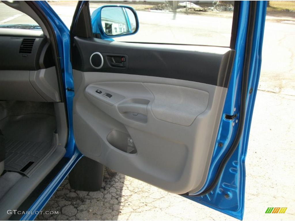 2010 Tacoma V6 SR5 TRD Sport Double Cab 4x4 - Speedway Blue / Graphite photo #24