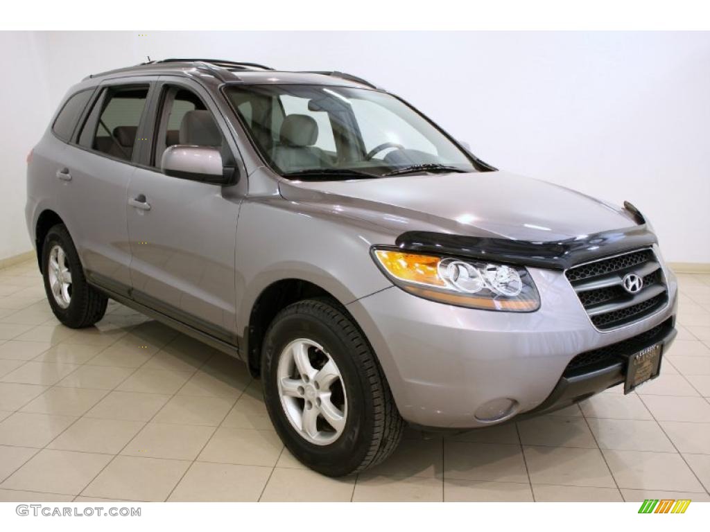 2007 Santa Fe GLS - Steel Gray / Gray photo #1