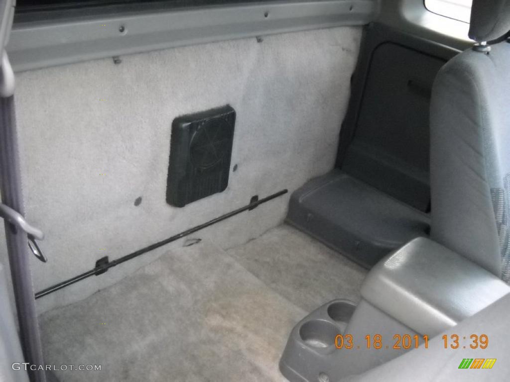 2000 Frontier SE V6 Extended Cab 4x4 - Denim Blue / Gray photo #23