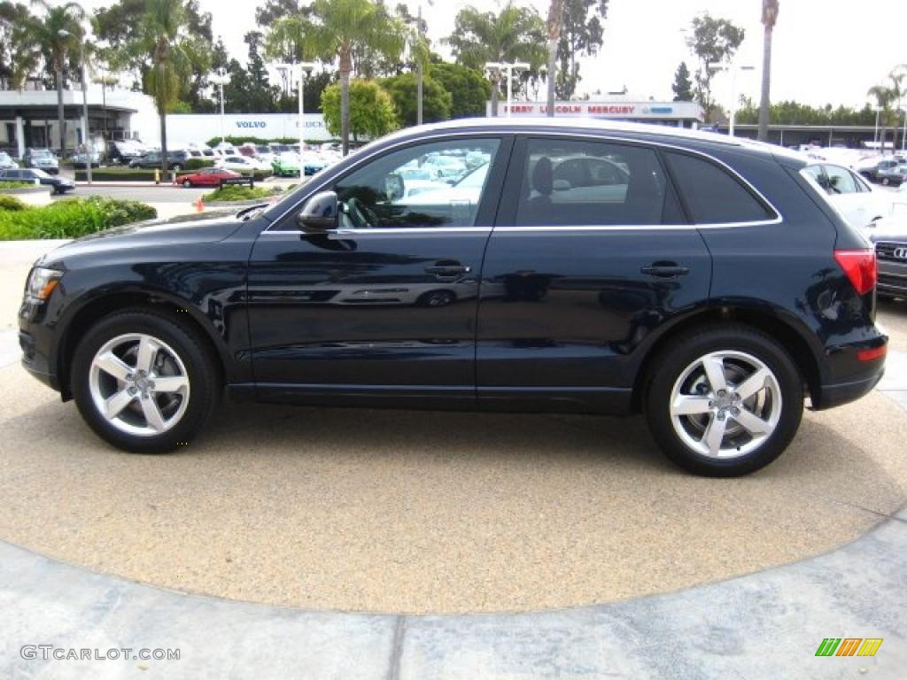 Deep Sea Blue Pearl Effect 2011 Audi Q5 2.0T quattro Exterior Photo #46918091