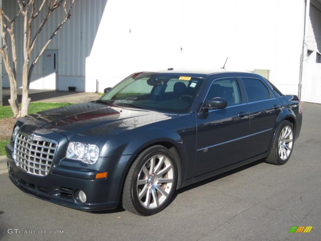 2008 300 C SRT8 - Steel Blue Metallic / Dark Slate Gray photo #1