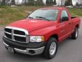 2003 Flame Red Dodge Ram 1500 ST Regular Cab  photo #2