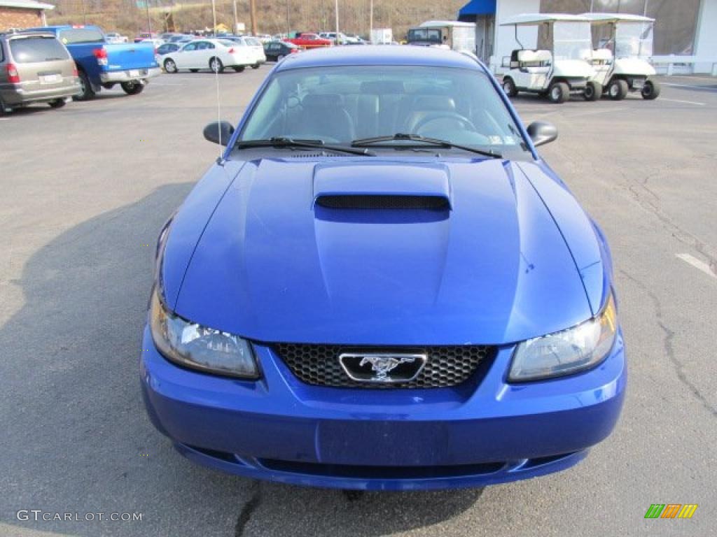 2004 Mustang GT Coupe - Sonic Blue Metallic / Dark Charcoal photo #5