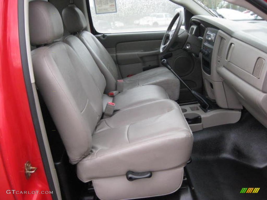 2003 Ram 1500 ST Regular Cab - Flame Red / Taupe photo #18