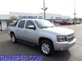 2010 Sheer Silver Metallic Chevrolet Avalanche Z71 4x4  photo #1