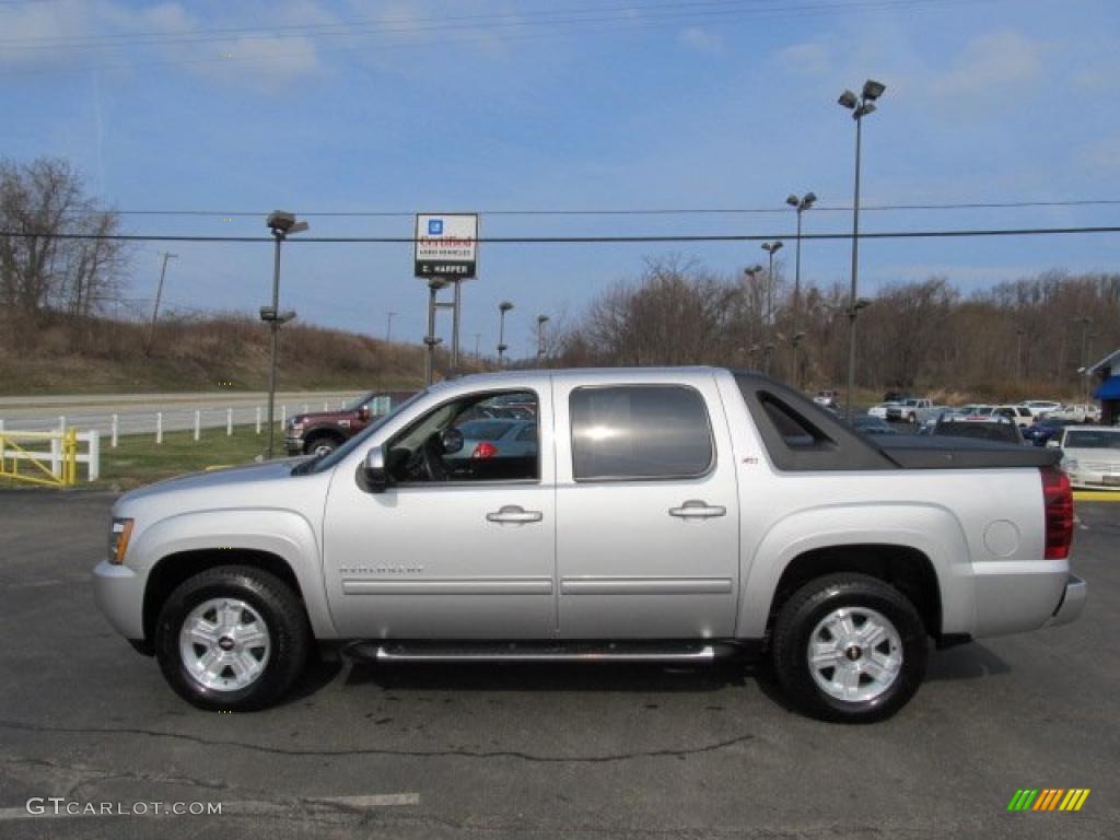 2010 Avalanche Z71 4x4 - Sheer Silver Metallic / Ebony photo #6