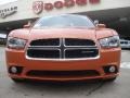 Toxic Orange Pearl 2011 Dodge Charger R/T Plus Exterior