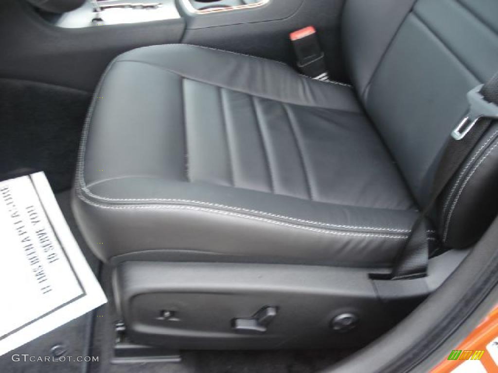 Black Interior 2011 Dodge Charger R/T Plus Photo #46920317